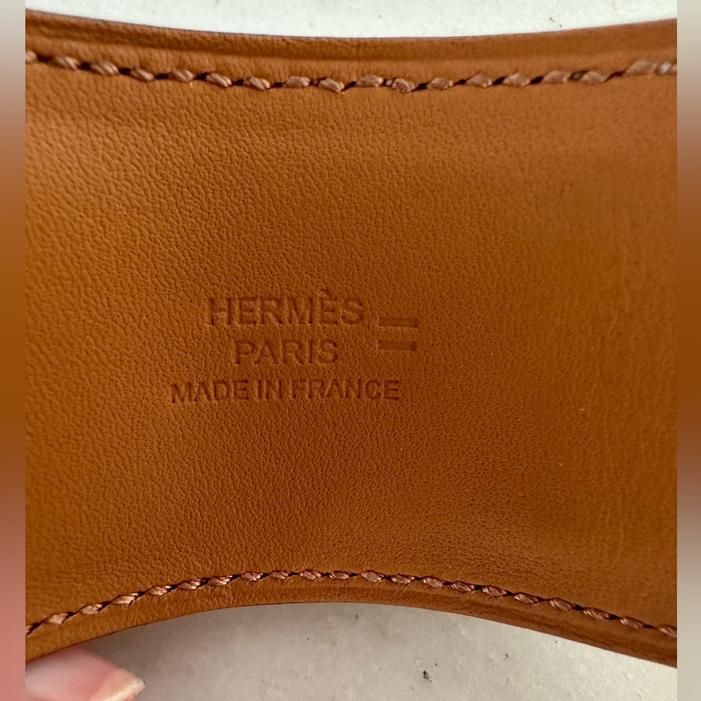 Hermès Collier de Chien bracelet - lizard - Picture 6 of 9